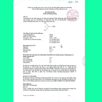Sevoflurane 250ml Batex 4 Sevoflurane 250ml Batex 3