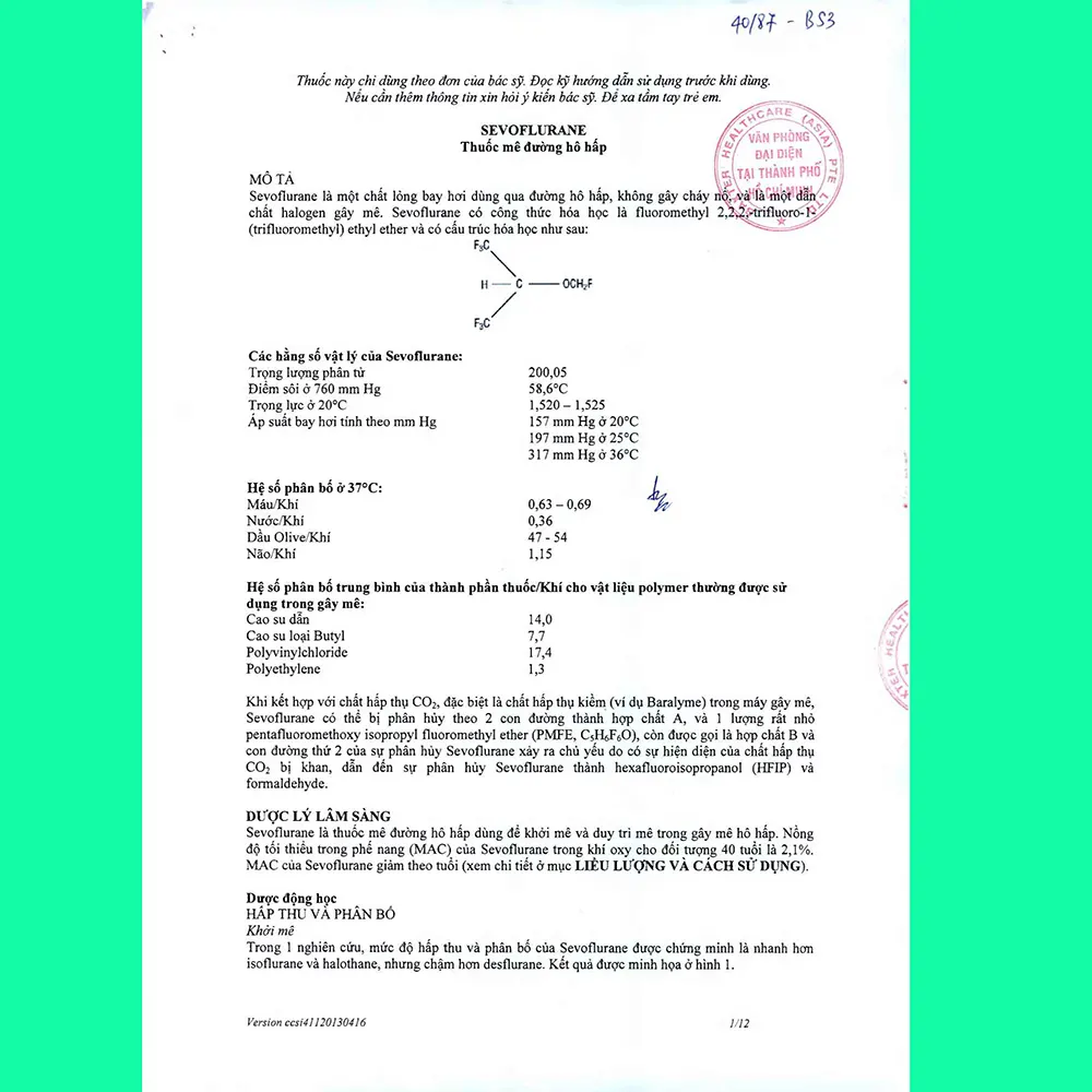 Sevoflurane-250ml-Batex-3 Sevoflurane 250ml Batex 3