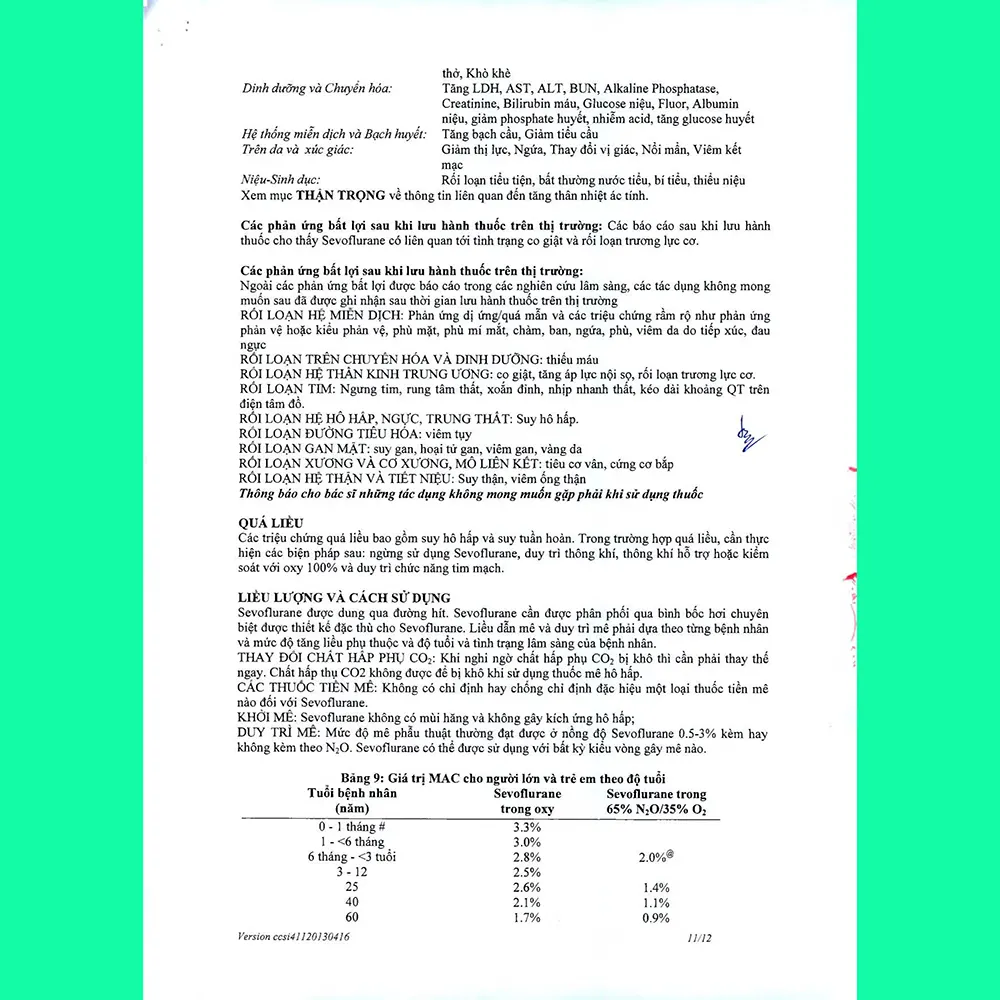 Sevoflurane-250ml-Batex-93 Sevoflurane 250ml Batex 93