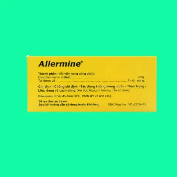 Thuốc Allermine 4mg Agimexpharm