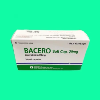 Thuốc Bacero soft cap 20mg