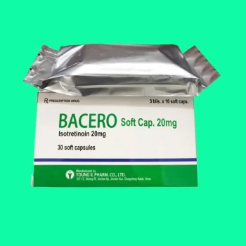 Thuốc Bacero soft cap 20mg