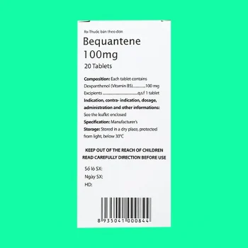 Thuốc Bequantene 100mg