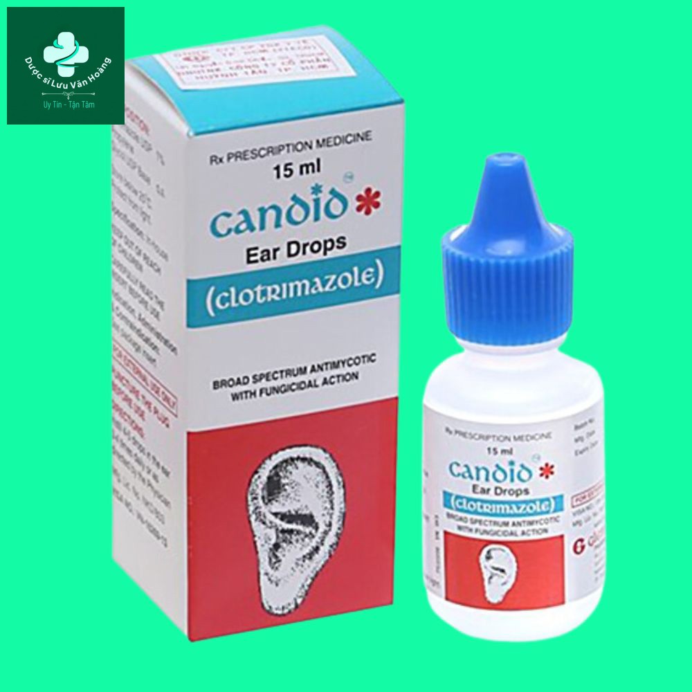 Candid-Ear-Drops Thuốc Candid Ear Drops 15ml