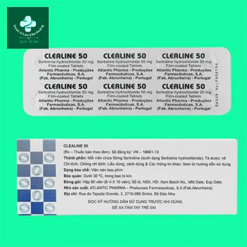 Clealine 50mg 1 clealine 50 2 1