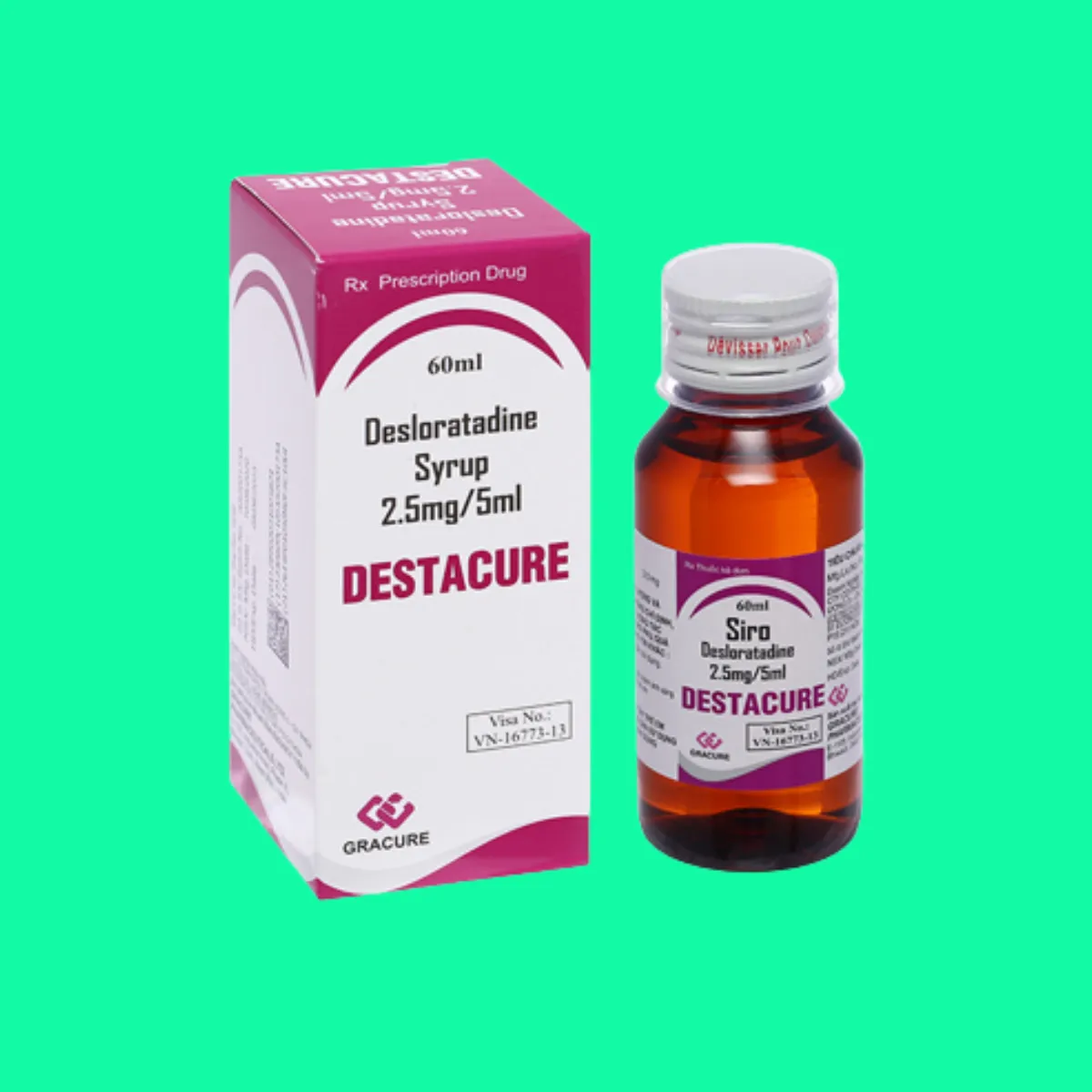 destacure-1 Thuốc Destacure 2.5mg/5ml