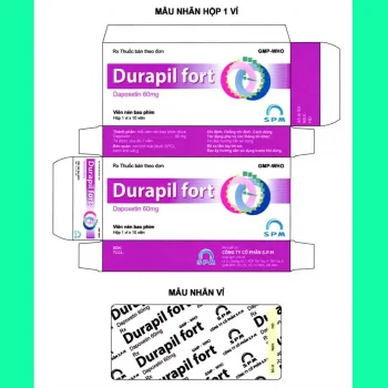 Thuốc Durapil Fort 60mg