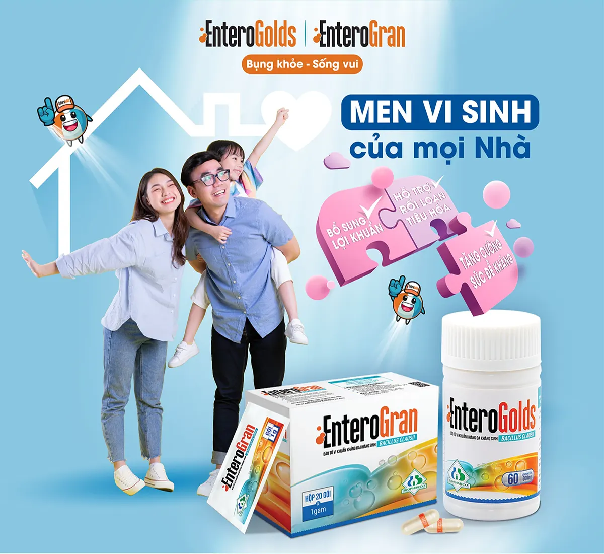 EnteroGolds 11 Tác dụng của EnteroGolds