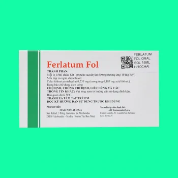 Thuốc Ferlatum Fol
