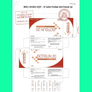 Thuốc Isotisun 20