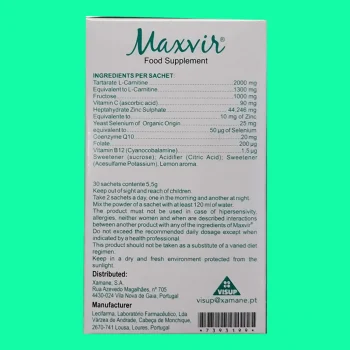 Maxvir Food Supplement 4 Maxvir