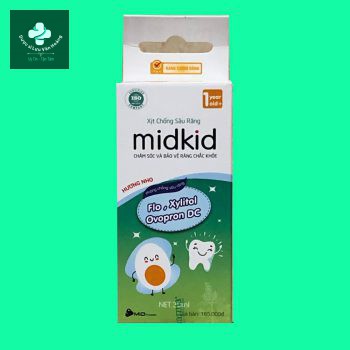 Xịt chống sâu răng Midkid 3 midkid 0