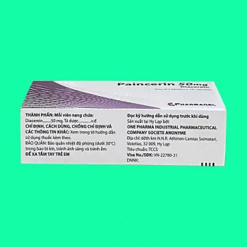 Thuốc Paincerin 50mg