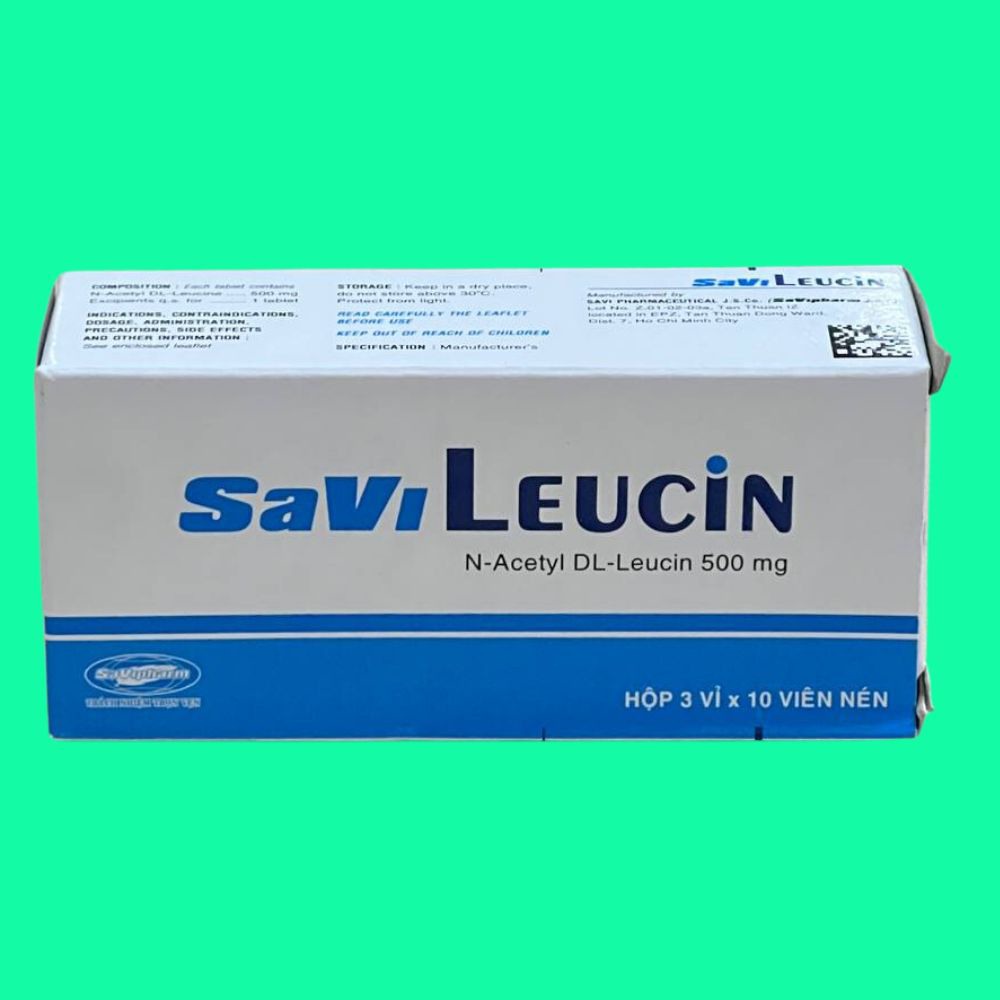savi-leucin-500mg Thuốc Savi Leucin 500mg