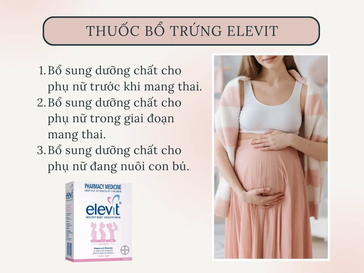 Thuốc bổ trứng Elevit