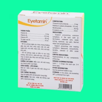 Eyetamin 10ml 3 Thuốc nhỏ mắt Eyetamin