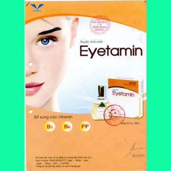 Eyetamin 10ml 7 Thuốc nhỏ mắt Eyetamin