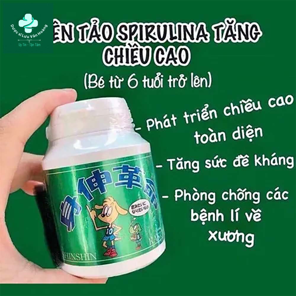 Tảo Shinshin Kakumei - Thuốc tăng chiều cao cho trẻ em trên 6 tuổi và thanh thiếu niên