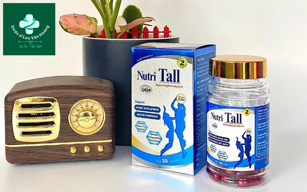 Thuốc Nutri Tall 2 - Thuốc tăng chiều cao chuyên biệt cho tuổi từ 8-18 tuổi