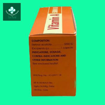 Vitamin A 5000 IU Mekophar 4 vitamin A 5000 IU Mekophar 10