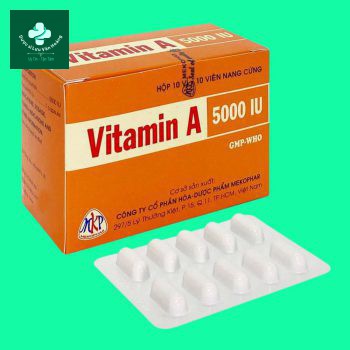 Vitamin A 5000 IU Mekophar 10 vitamin A 5000 IU Mekophar 4