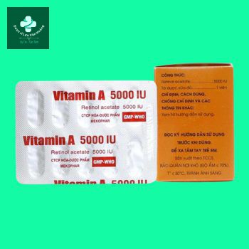Vitamin A 5000 IU Mekophar 9 vitamin A 5000 IU Mekophar 5