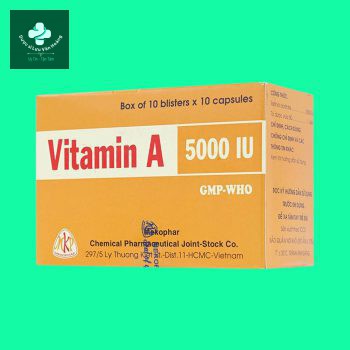 Vitamin A 5000 IU Mekophar 8 vitamin A 5000 IU Mekophar 6