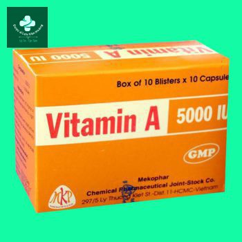 Vitamin A 5000 IU Mekophar 7 vitamin A 5000 IU Mekophar 7