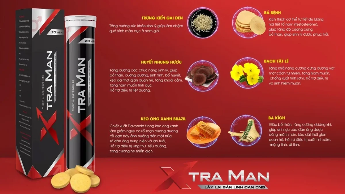 Tác dụng của XtraMan