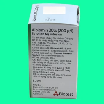 Albiomin 20% 50ml 5 Albiomin 20% 50ml