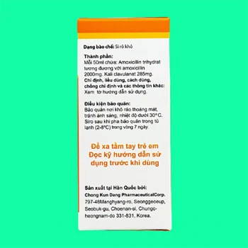 CKD Kmoxilin Dry Syrup 7:1