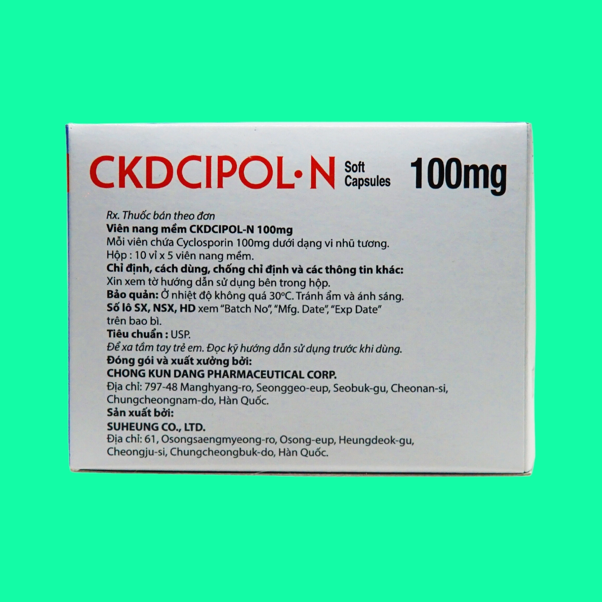 CKDCIPOL-N 100mg-5 CKDCIPOL-N 100mg