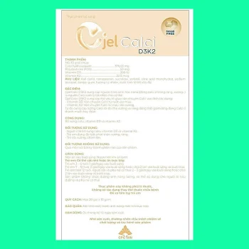 Thạch Cjel Calci D3K2 4 Cjel Calci D3K2