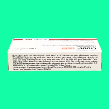 Crutit 500mg 3 Thuốc Crutit 500mg