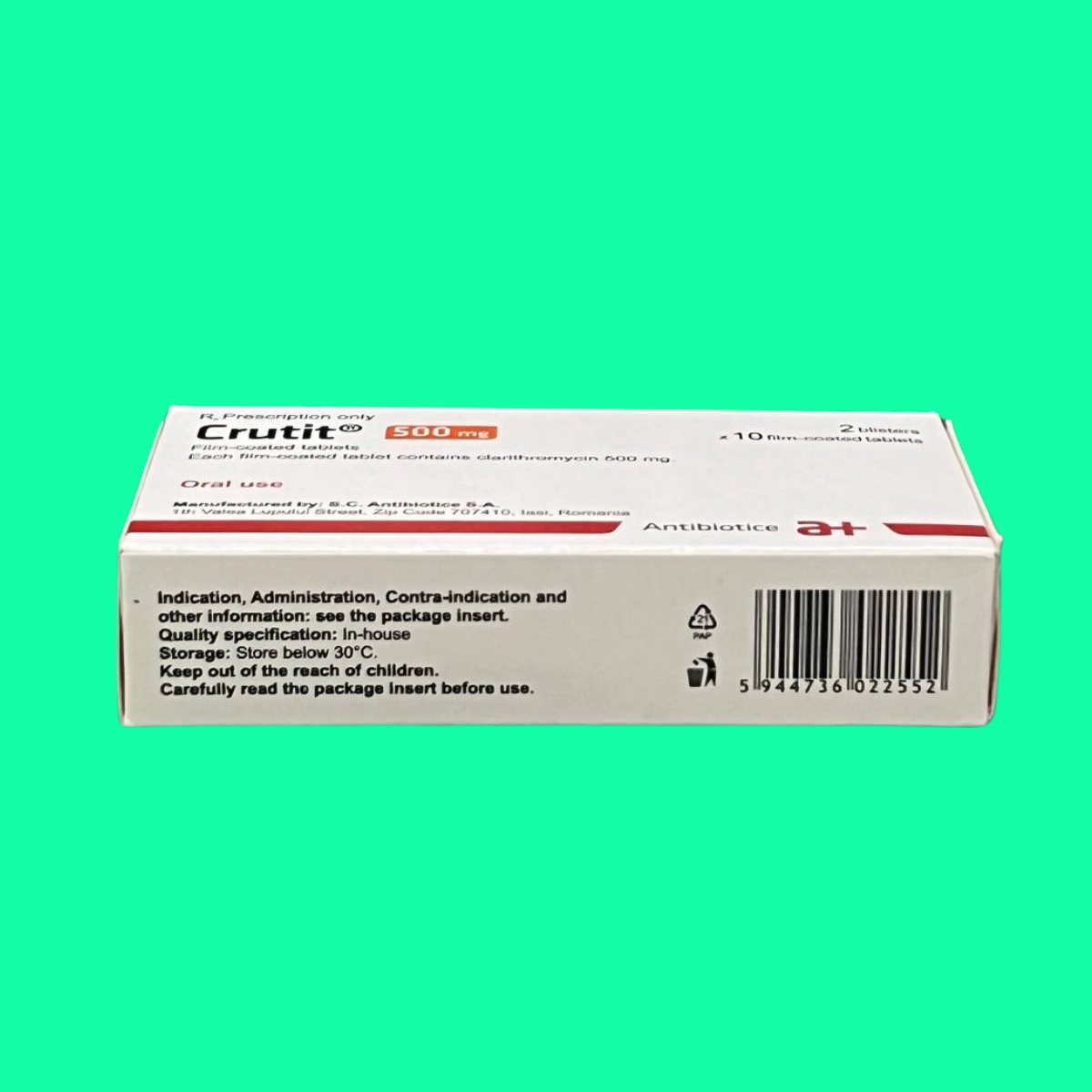 Crutit-5 Thuốc Crutit 500mg