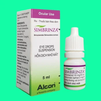 Hỗn dịch nhỏ mắt Simbrinza 5ml