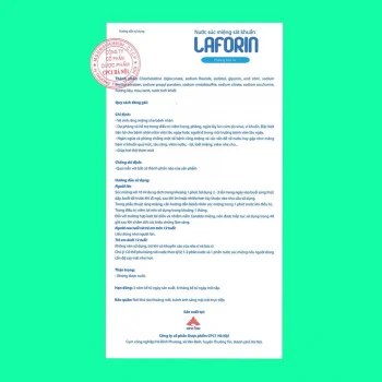 Nước súc miệng Laforin 6 Nước súc miệng Laforin