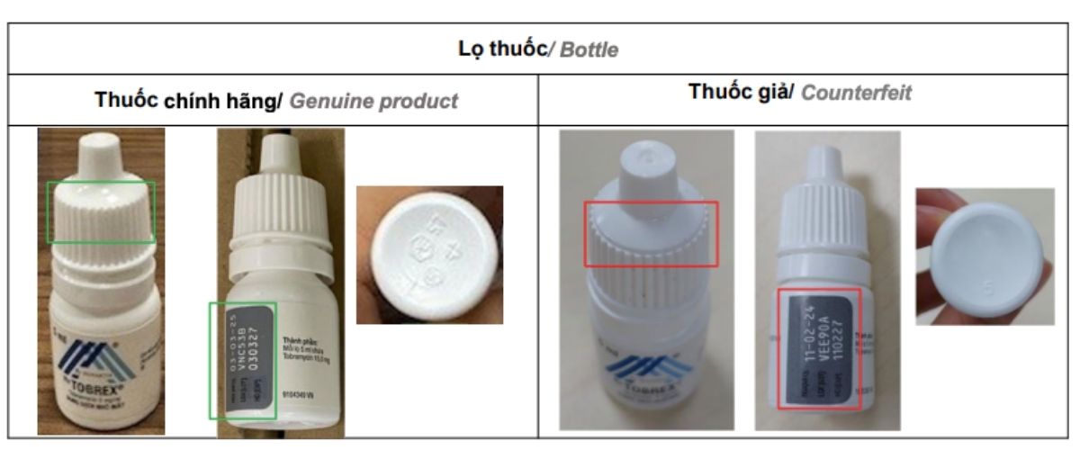 Tobrex 5ml 29 Lọ thuốc Tobrex 5ml VEE90A