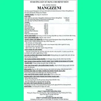 Dung dịch vệ sinh Mangizeni