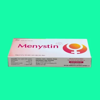Menystin 9 Thuốc đặt âm đạo Menystin