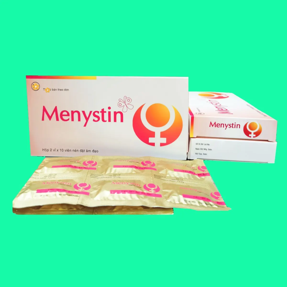 Menystin-12 Thuốc đặt âm đạo Menystin