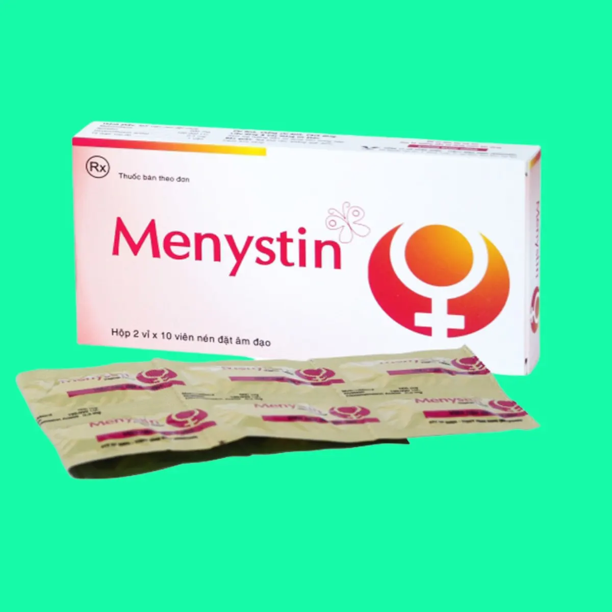 Menystin-13 Thuốc đặt âm đạo Menystin