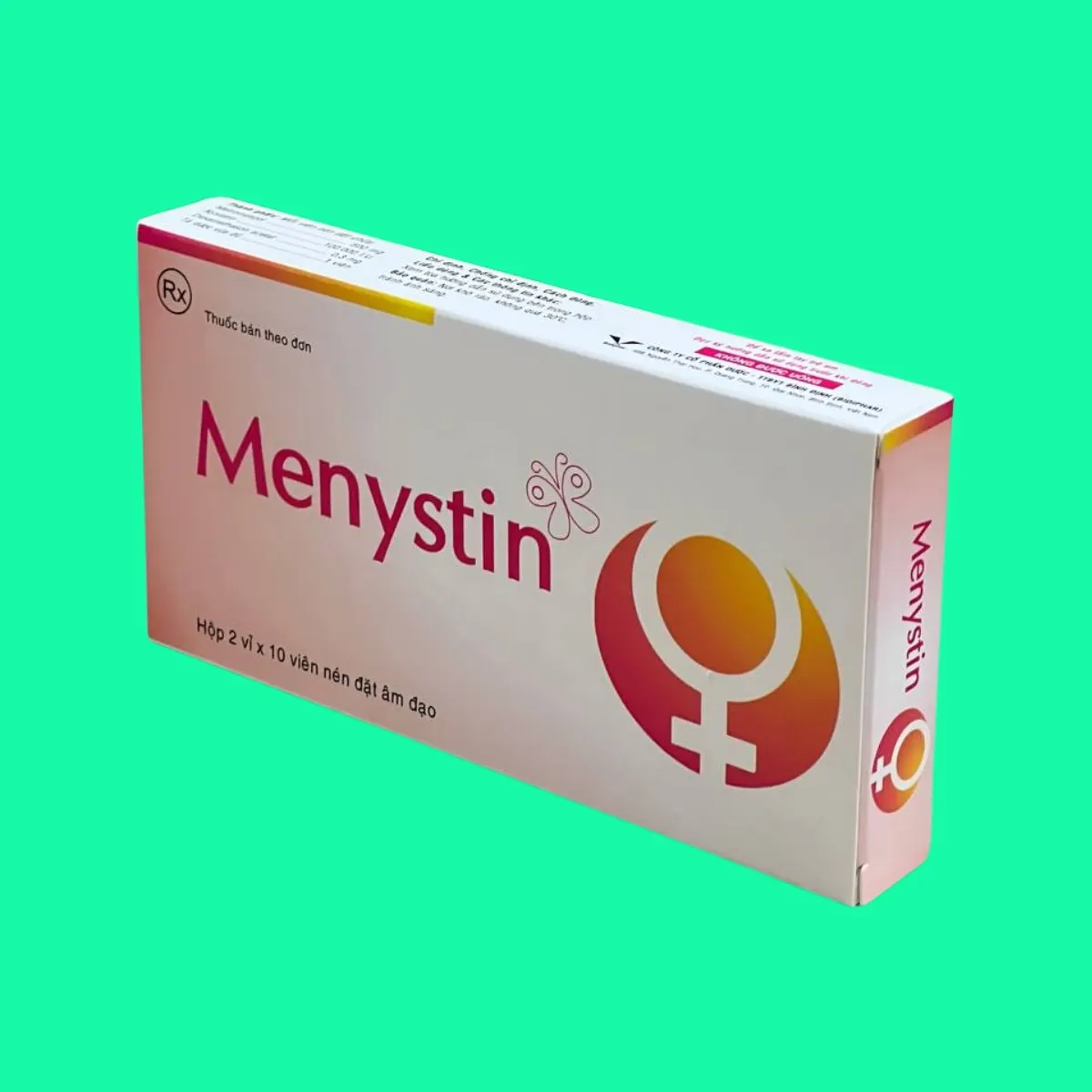 Menystin-9 Thuốc đặt âm đạo Menystin