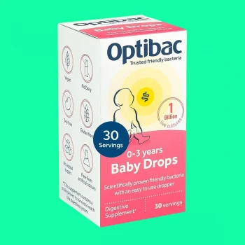 Men vi sinh Optibac Baby Drops Probiotics