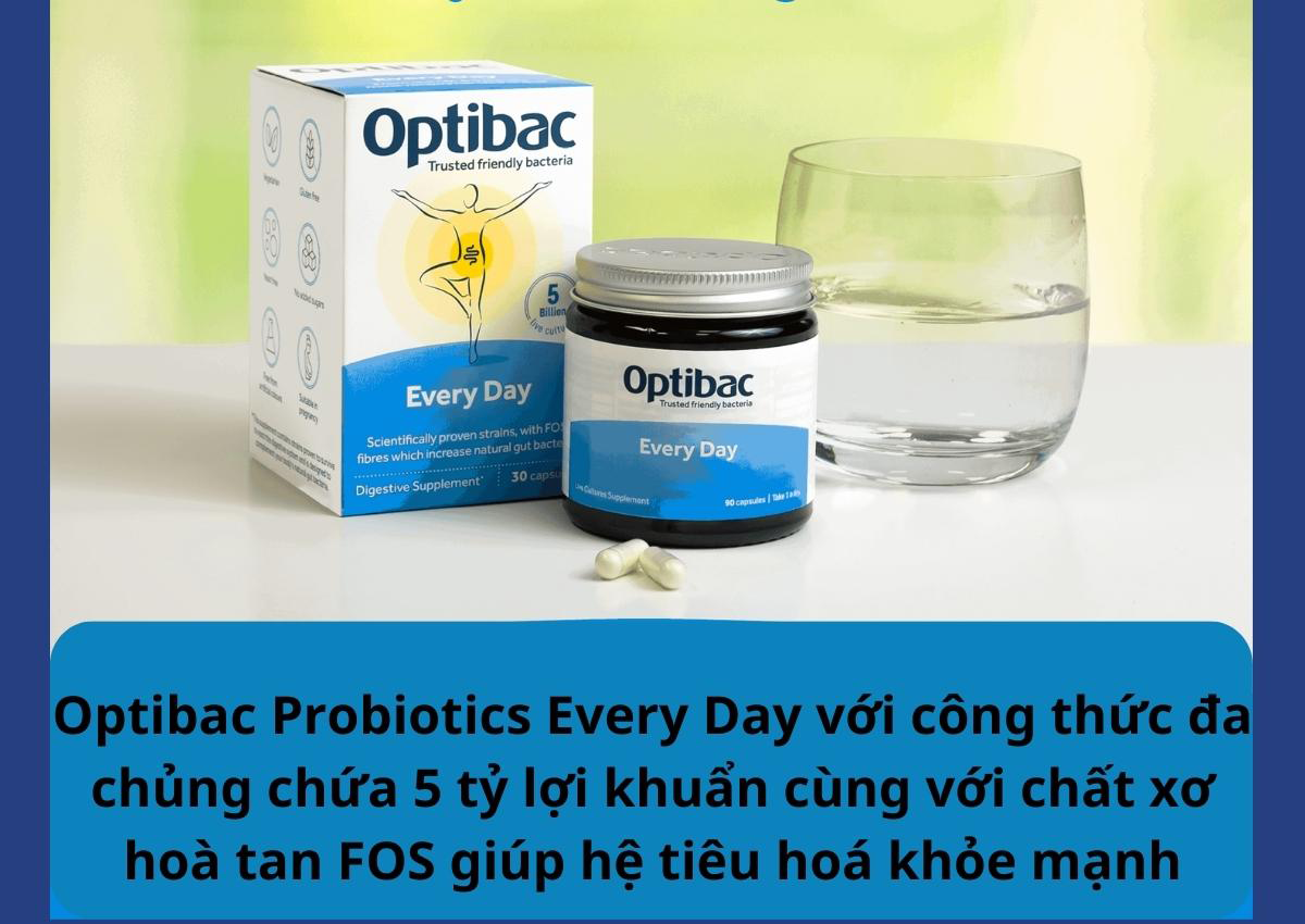 Men vi sinh Optibac Probiotics Every Day