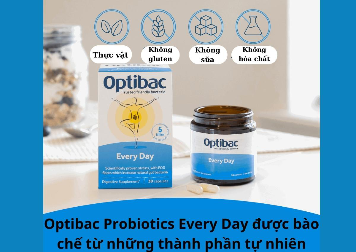 Men vi sinh Optibac Probiotics Every Day