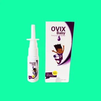 Dung dịch vệ sinh mũi Ovix Baby