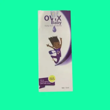 Dung dịch vệ sinh mũi Ovix Baby