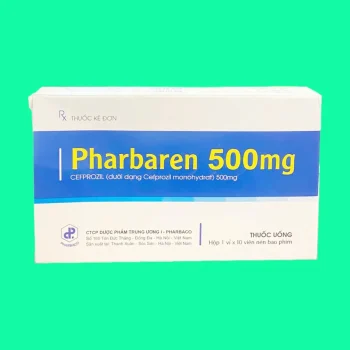 Thuốc Pharbaren 500mg