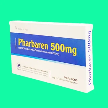 Thuốc Pharbaren 500mg